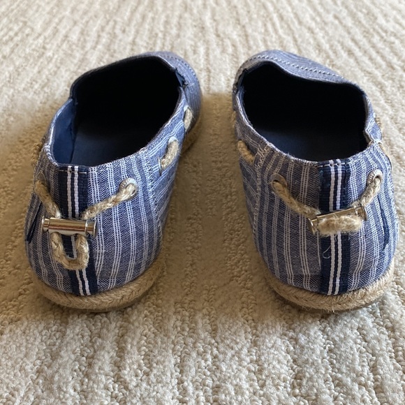 Nautica Striped Canvas Rutter Flats - Picture 4 of 11